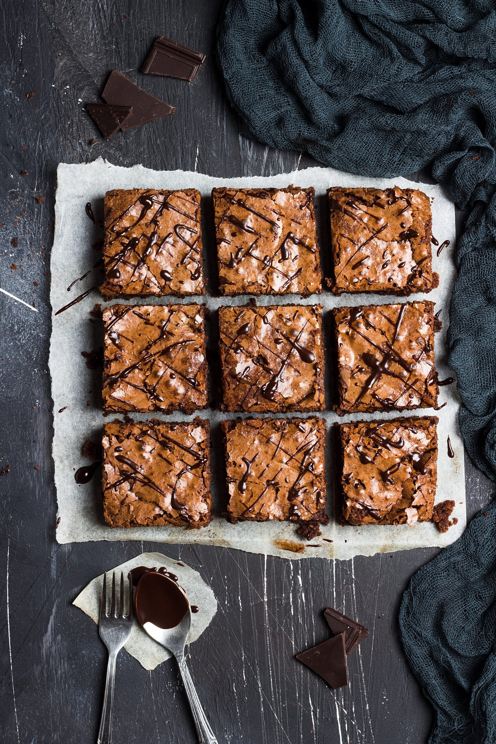 Nutella Fudge Brownies