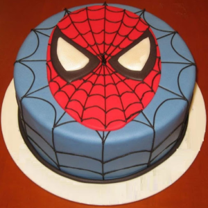 Spider-Man Theme Cake