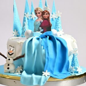 Frozen Fantasy Theme Cake